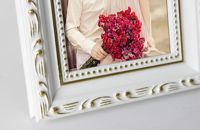 European forest wood frame gold / white tipping 5 inch 6 7 8 10-inch 12-inch photo swing sets | Электроника