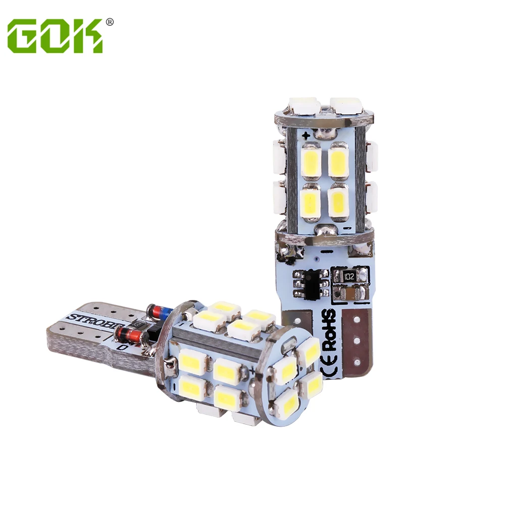 2 шт./лот T10 led мигающий стробоскоп 194 W5W 20 LED 3020 1206 smd стойкий блеск + Авто