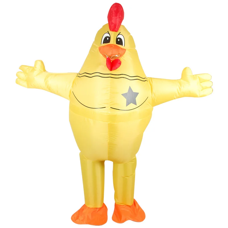 Пурим Надувной Костюм Цыпленка Петух костюм День благодарения Пасхальная