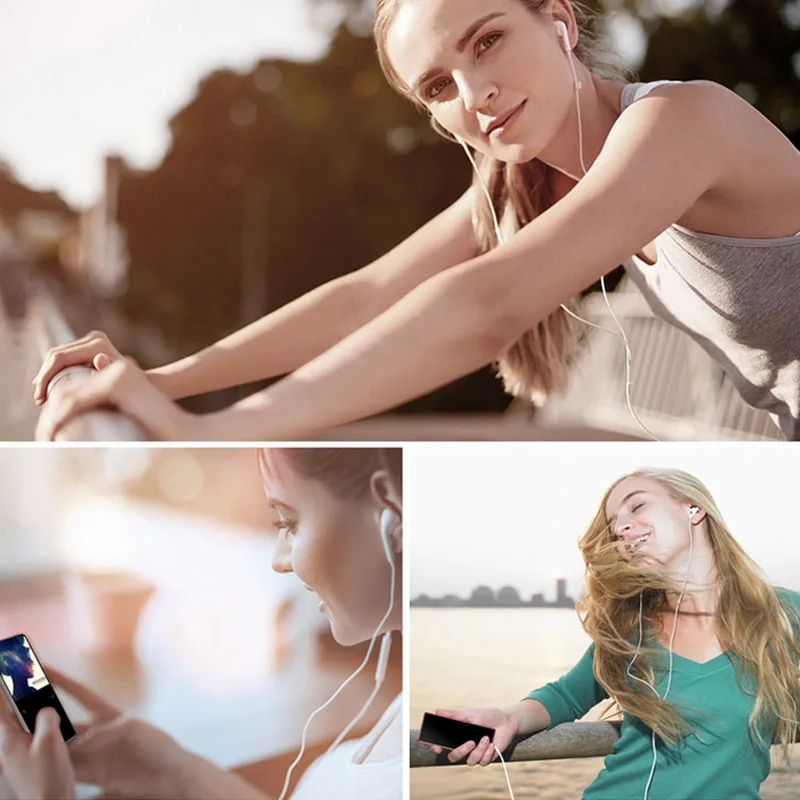 HLTON 8 Гб металлический Bluetooth MP3 Плеер 1 дюймов сенсорная кнопка FM радио Запись