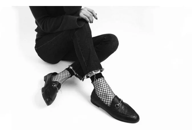 2018 Harajuku готика Рок Панк крутые женские незаменимые полые тонкие черные ажурные