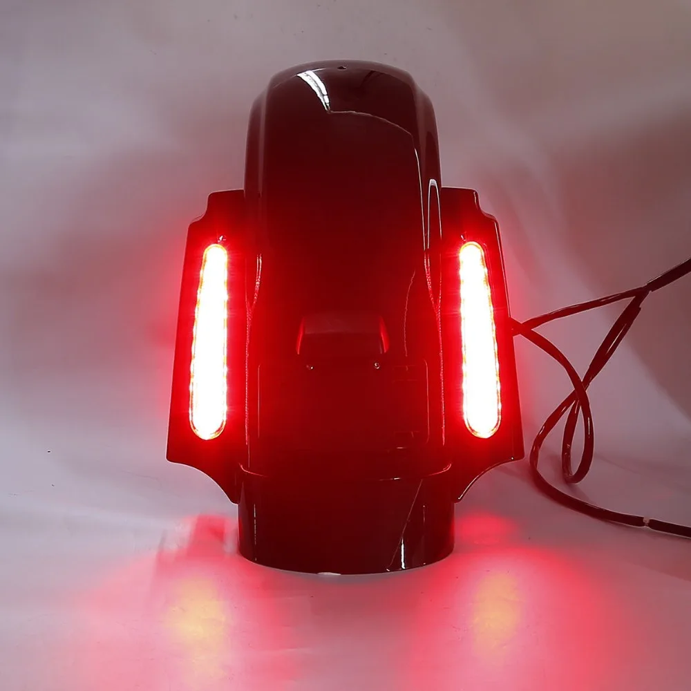 Мотоцикл Led свет заднее крыло фасции набор для Harley Touring Road King Electra Glide Street Ultra Limited 2009