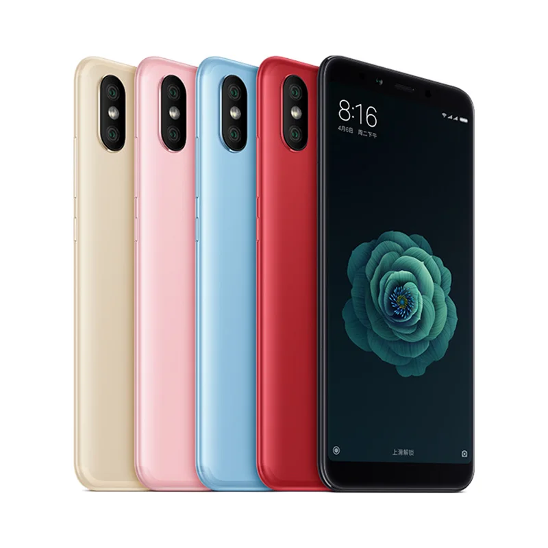 Новый Xiaomi Mi 6 ГБ 128 Встроенная память смартфон X Snapdragon 660 Octa Core 18:9 &quot5 99 полный экран