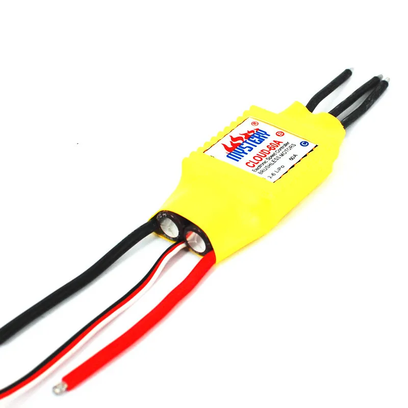 Gleagle облако 60A бесщеточный W/O BEC ESC контроллер скорости RC для Rc вертолет самолет с