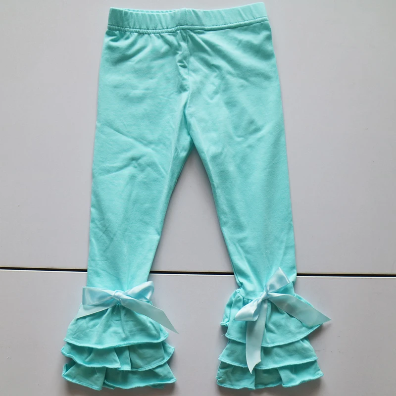 Белый тройной Рождество леггинсы для девочек Обледенение Striple оптовая продажа