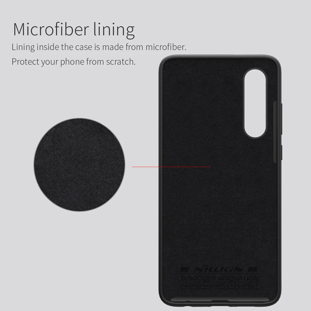 Чехол Nillkin Flex Для Huawei P30 PRO тонкий защитный чехол из жидкого силикона для Lite |