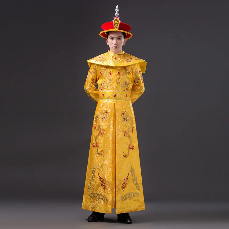 

Adult Chinese Emperor Costume Ancient Costumes Chinese Emperor Clothes Prince Robe Clothing Tang Dynasty Emperors