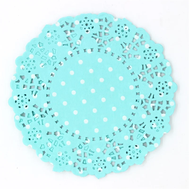 YPP CRAFT 4 5 &quotРазноцветные бумажные салфетки/подложки для свадебной вечеринки