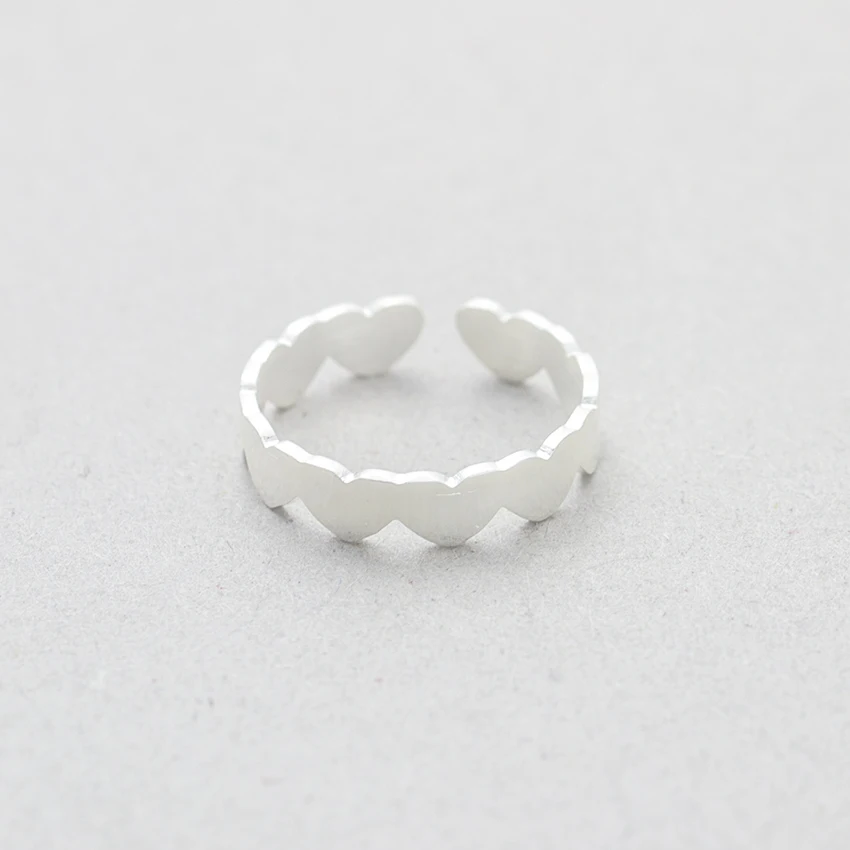 Регулируемое тонкое кольцо для женщин свадебные ювелирные украшения из