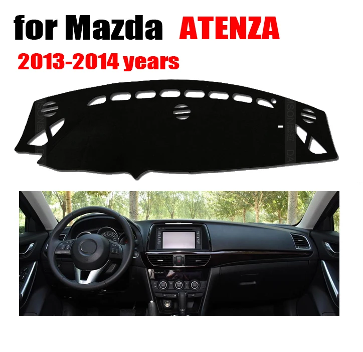 Приборная панель автомобиля охватывает коврик для MAZDA Atenza 2013 2014 левосторонний