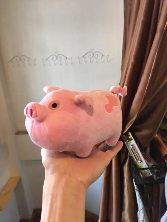 Плюшевая игрушка Гравитация Фолс розовая свинья 16 см 1 шт.|plush toys|plush pig toywaddles plush |
