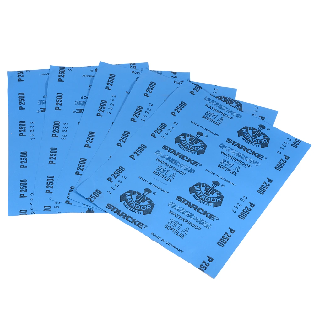 1 лист полировка шлифовка влажная/сухая абразивная бумага бумажные листы