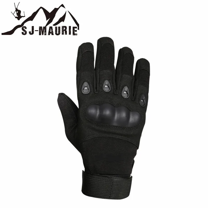 Тактические жесткие перчатки для пальцев мужские армейские военные боевые