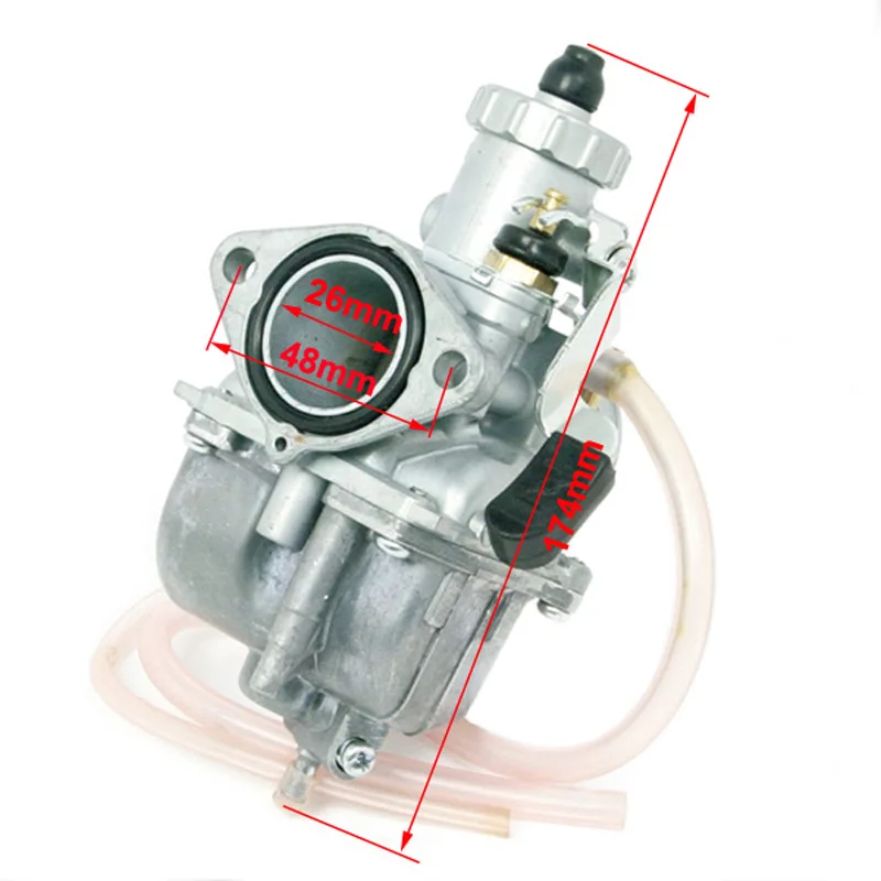 XLSION 26 мм КАРБЮРАТОР впускной для Pit Dirt Bike Lifan YX SSR CRF50 140cc 125cc 110cc | Автомобили и