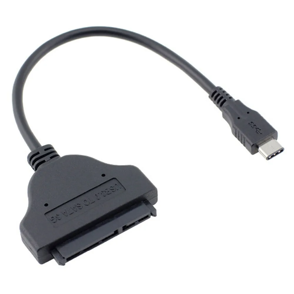 USB 3 1 Type-C для SATA 22 Pin HDD жесткий диск драйвер SSD адаптер кабель C 100 шт. | Компьютеры и
