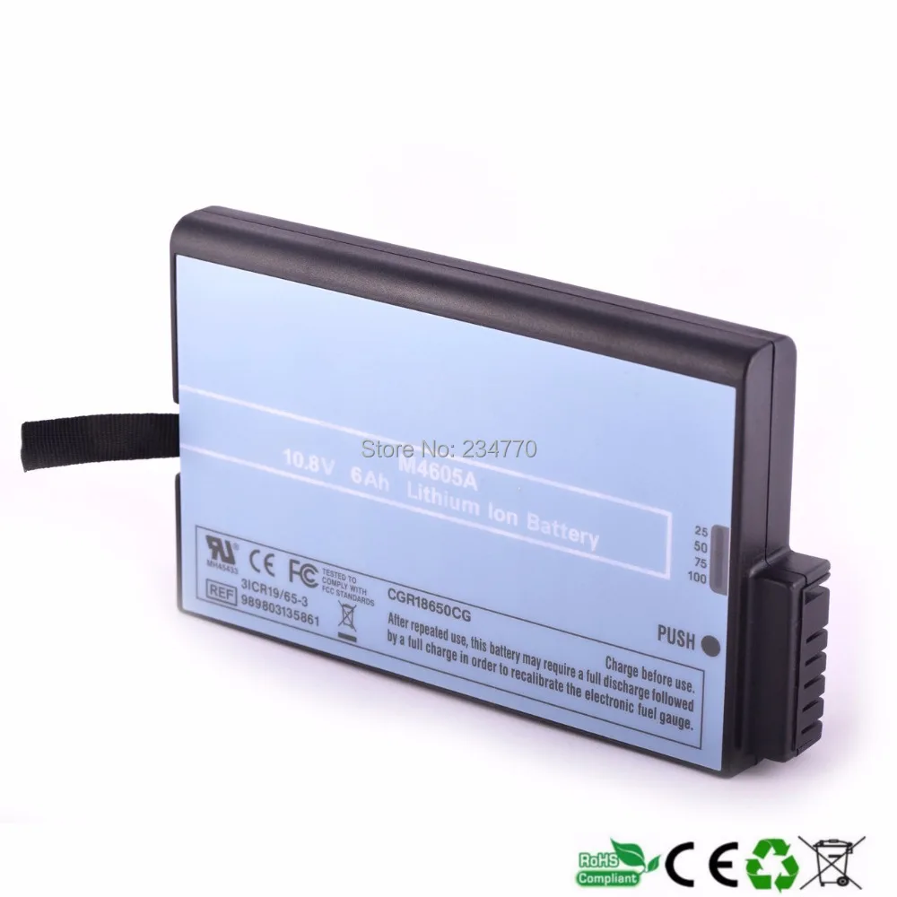 Замена биомедицинской батареи для Philips IntelliVue MP20 MP30 MP40 MP50 MP60 MP70 MP80 MP90 M8001A M8002A M8100 M4605A