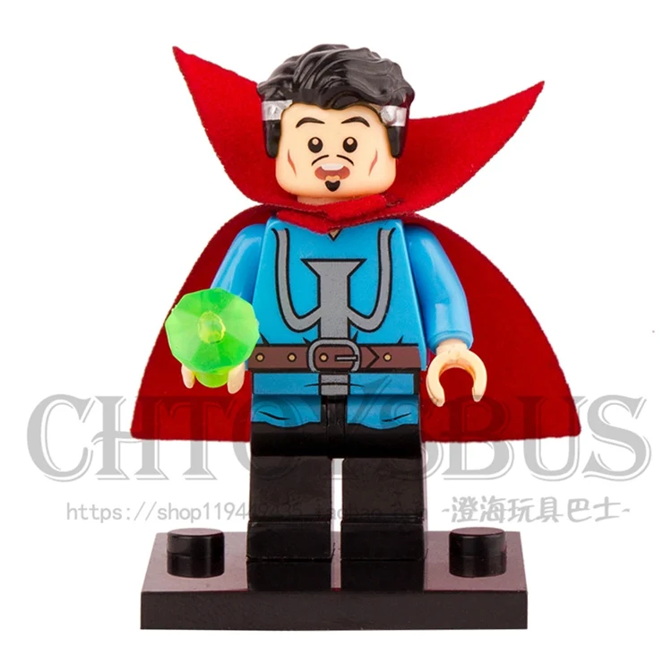 SingleSale Doctor Strange Tales с плащом minifig MARVEL модель супергероев сделай сам строительные