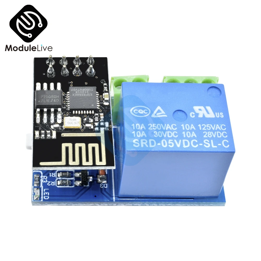 5 в ESP8266 ESP-01 Wi-Fi релейный модуль приложение дистанционное управление IOT релейный переключатель ESP01 беспроводной для Arduino умный дом Интернет вещей