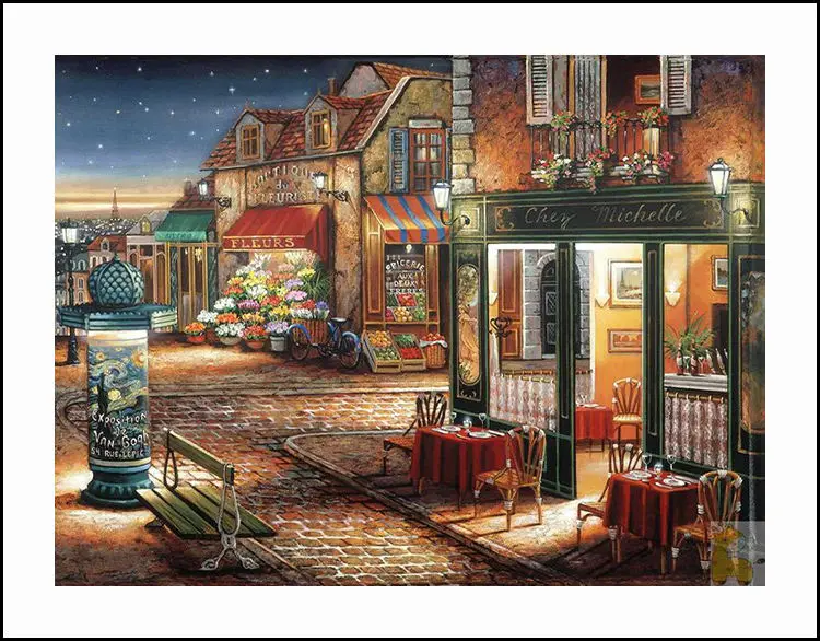 Fruit Stand Diamond Embroidery 5D Painting Cross Stitch Mosaic Pattern Square Rhinestone needlework gift Home Decor G384 | Дом и сад