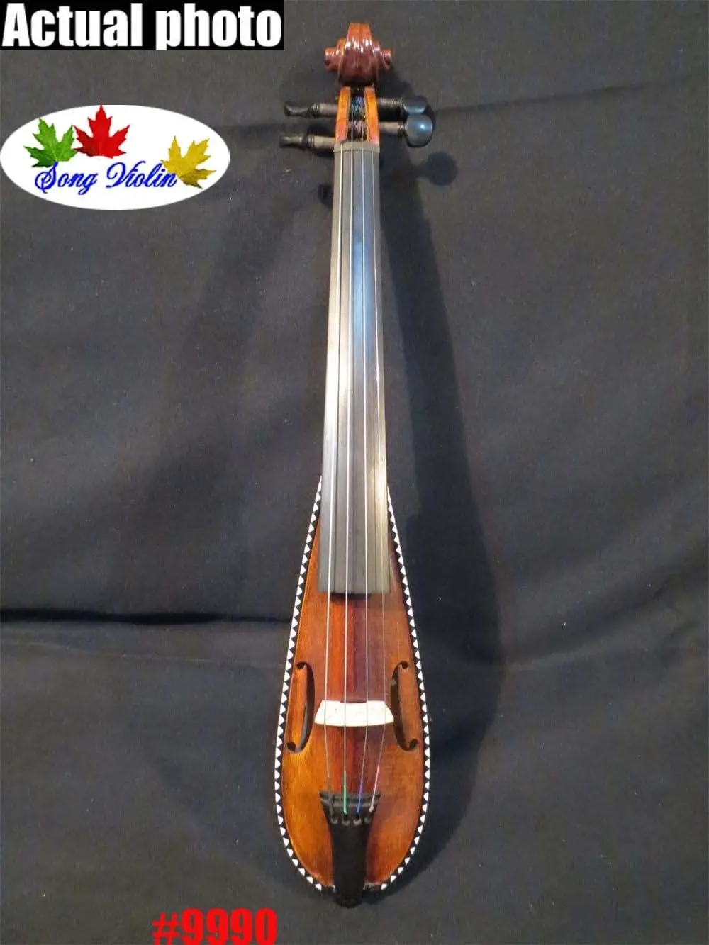 

Mini violin,Baroque style fancy Pochette SONG violin 7 3/4",great sound #9990