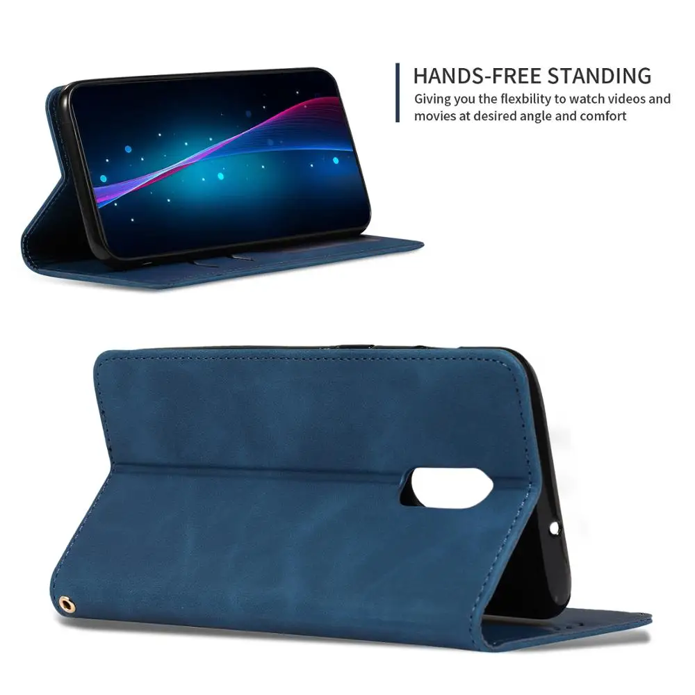 For OnePlus 6T Luxury Wallet Magnetic Flip Retro Leather Case 7 1+7 Cover One Plus Pro Card Holder Phone Coque | Мобильные телефоны