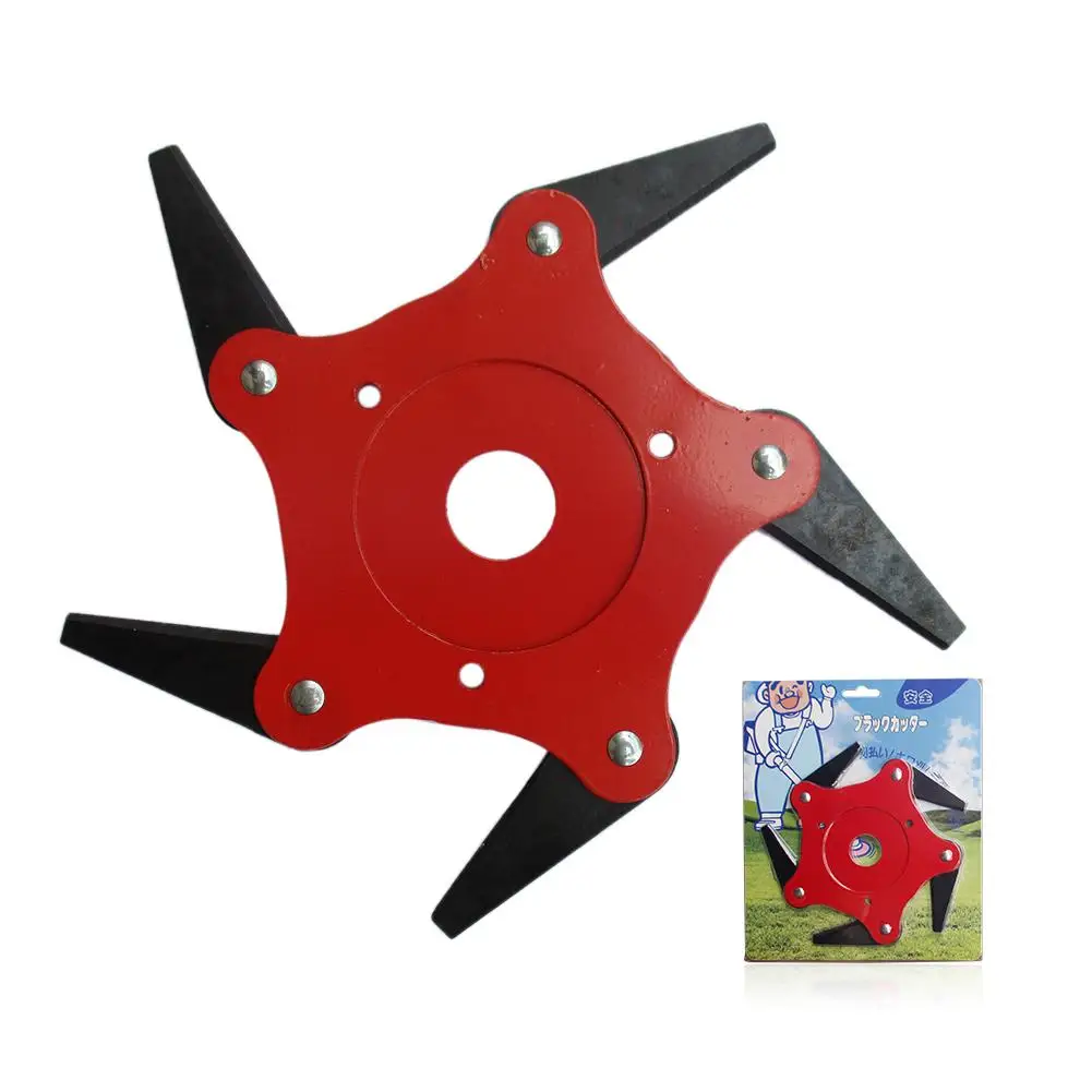 Газонокосилка триммер Замена головка марганца Сталь сплава 5 край Мощность