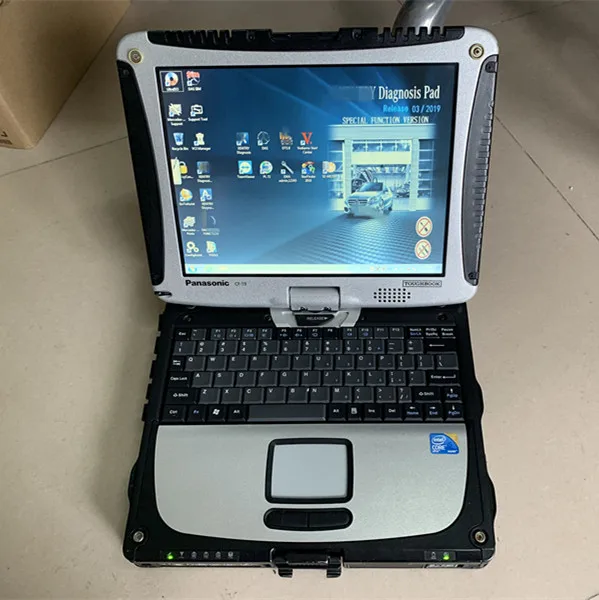 Качественный MB SD Connect C4 Star компактное диагностирующее устройство Compact 4 с CF-19