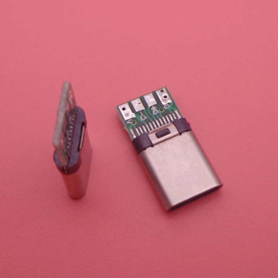 

10 шт. «сделай сам», OTG Φ, штекер для сварки, разъем USB 3,1 типа C с печатной платой, штекерами, линиями передачи данных, клеммами для Android