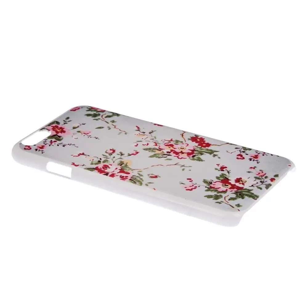 Unisex Fashion Flower Print Hard Phone Multicolor Case Cover For iPhone Casual 6P | Мобильные телефоны и аксессуары