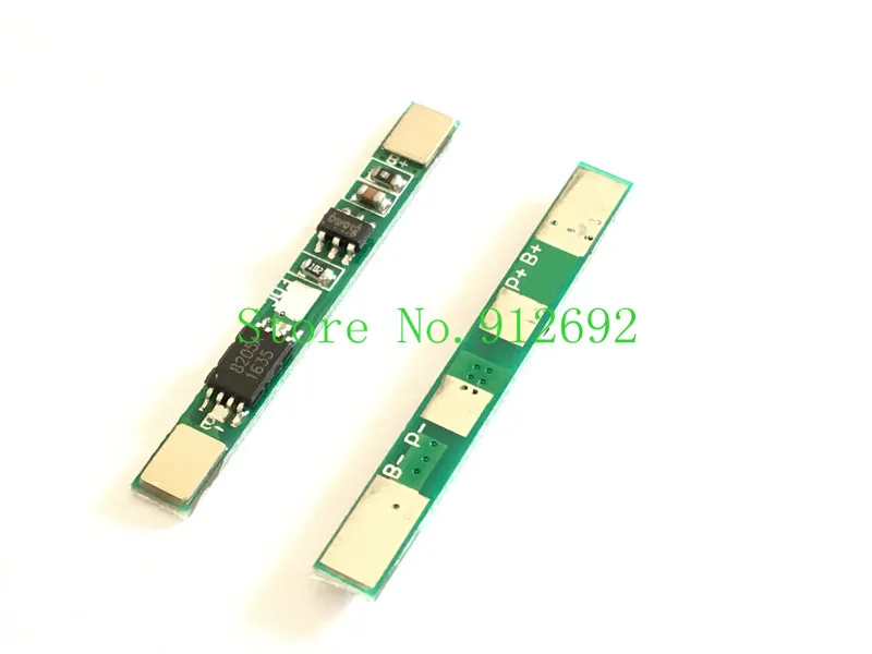 Защитная плата li ion BMS PCM для батарей 18650 50 шт./лот 1 S 3 7 В А|bms pcm|protection boardbattery protection board