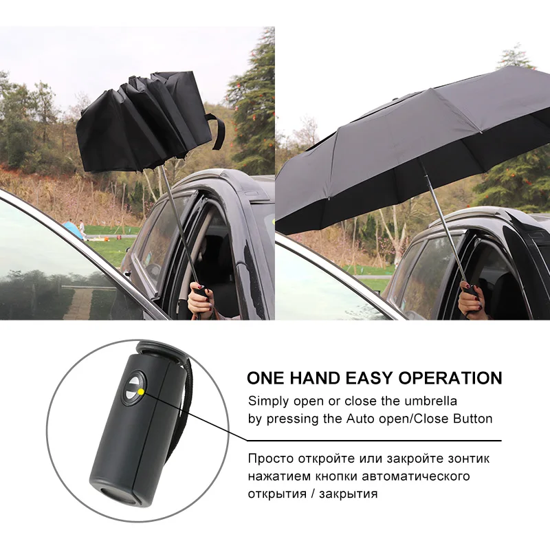 Зонт для мужчин и женщин складной зонт гольфа с двойным слоем|folding golf umbrella|golf