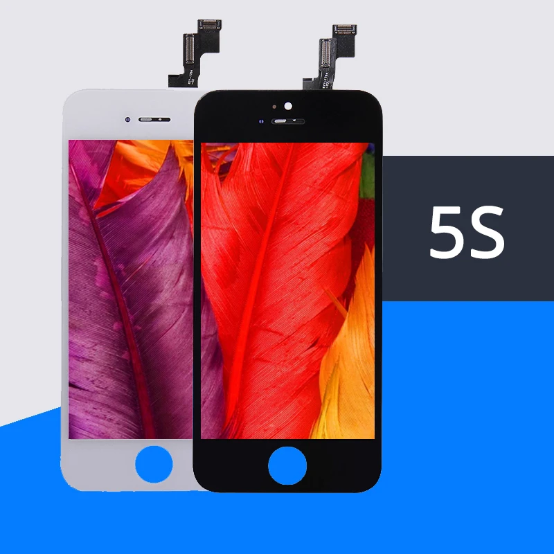 10 шт./лот 100% Топ без битых пикселей AAA для iPhone 5S ЖК дисплей экран Замена Pantalla тест