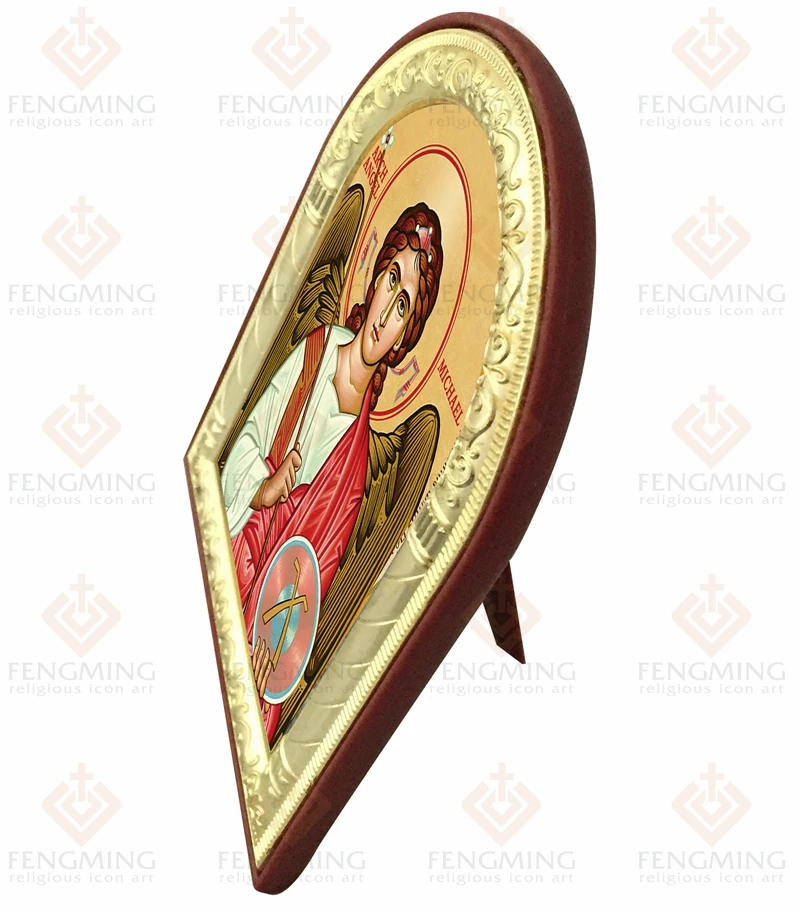 Византийский подарок ортодоксальная икона Архангел Майкл фоторамка домашний