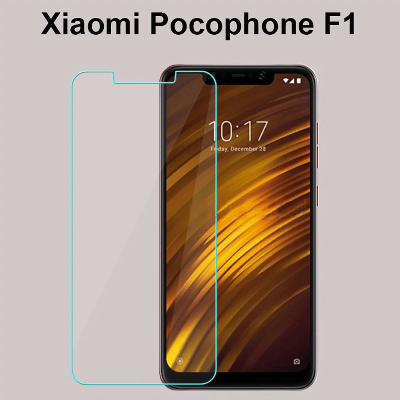 Закаленное стекло для Xiaomi Pocophone F1 Mi Max 2 3 9H 2.5D 0 26 мм Защитное экрана защитная