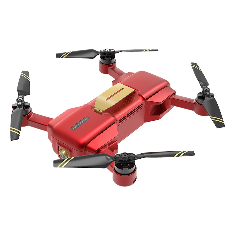 HIGH GREAT MARK 4K Дрон FPV 1080P HD камера gps ВИО позиционирование электронный стабилизатор изображения Gimbal камера Складная drohne - Цвет: Standard