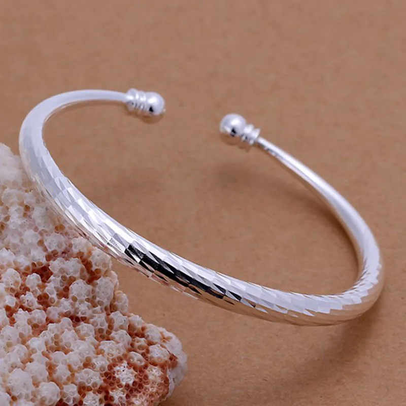 Серебряные ювелирные изделия с серебряным покрытием браслет bangle/vrnwflzo oojetpae|silver