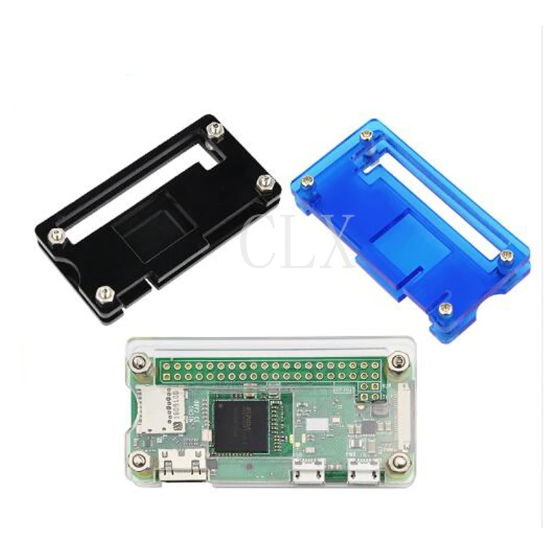 Raspberry Pi Zero W начальный комплект 5 Мп камера + Официальный чехол радиатор 2x20
