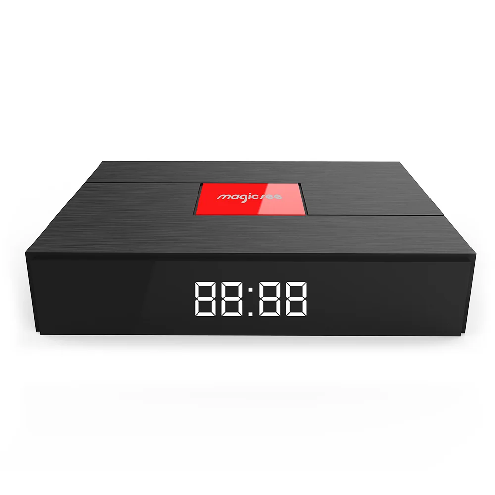 Magicsee C400 плюс Hybird S2 + T2 C ТВ Box Amlogic S912 Android 7.1.2 3 GB Оперативная память 32 ГБ Встроенная