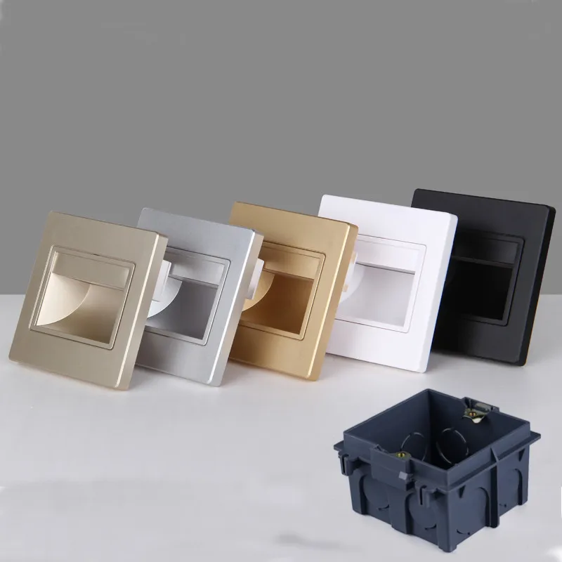 Встраиваемый светодиодный светильник для лестницы 10 шт. 1 5 Вт настенный ступенек