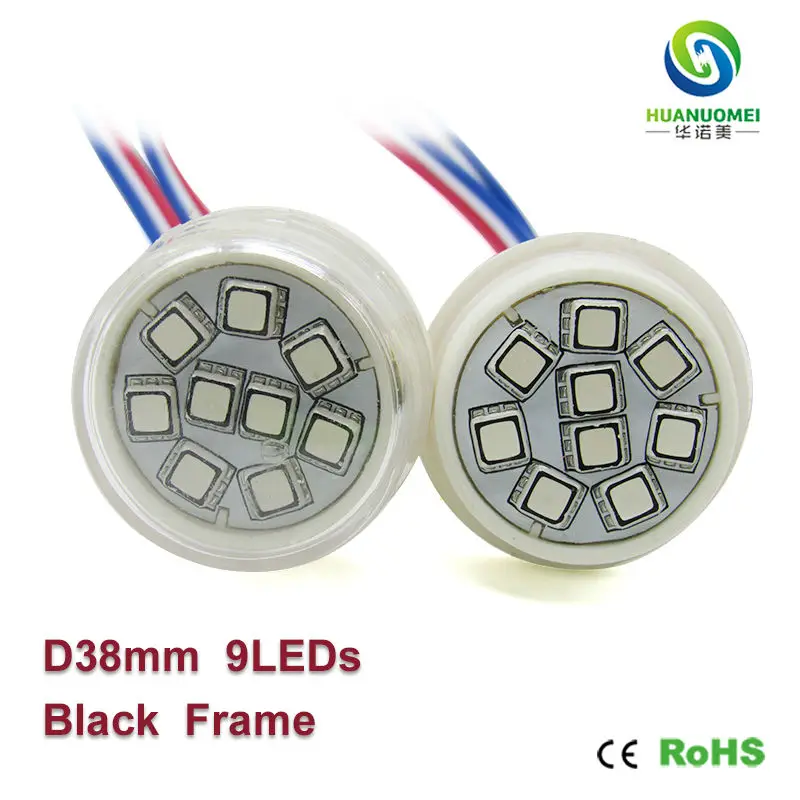 Адресная СВЕТОДИОДНАЯ 12 в 38 мм 9 светодиодов ucs1903 5050 rgb smd Водонепроницаемая