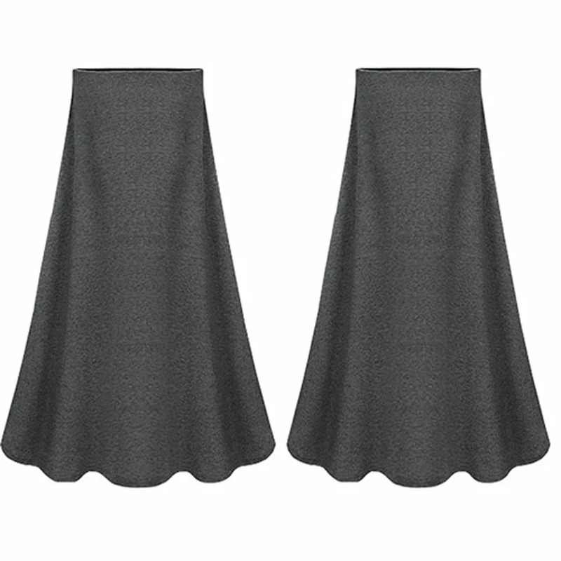 Горячая Распродажа осенне-зимняя бархатная плотная Женская Теплая юбка мода 2014