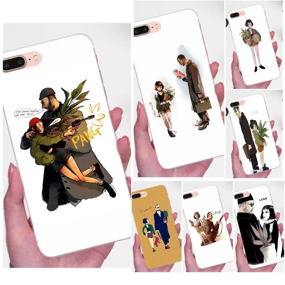 Для Xiaomi Mi3 Mi4 Mi4C Mi4i Mi5 Mi 5S 5X 6 6X 8 SE A1 Max Mix 2 Note 3 4 Мягкий Quinn телефон Leon The Professional Mathilda Lover |