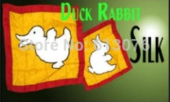 

Duck Rabbit Silk, Scarve Magic Tricks Close Up Illusions Gimmick Props Accessories Comedy