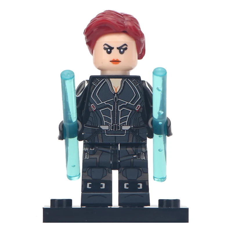 Лиловый Новые Мстители 4 эндгейм Тор Капитан Америка slg Iran Man Black Widow awkeye Nebula строительные блоки подарки Детские игрушки - Цвет: Лиловый