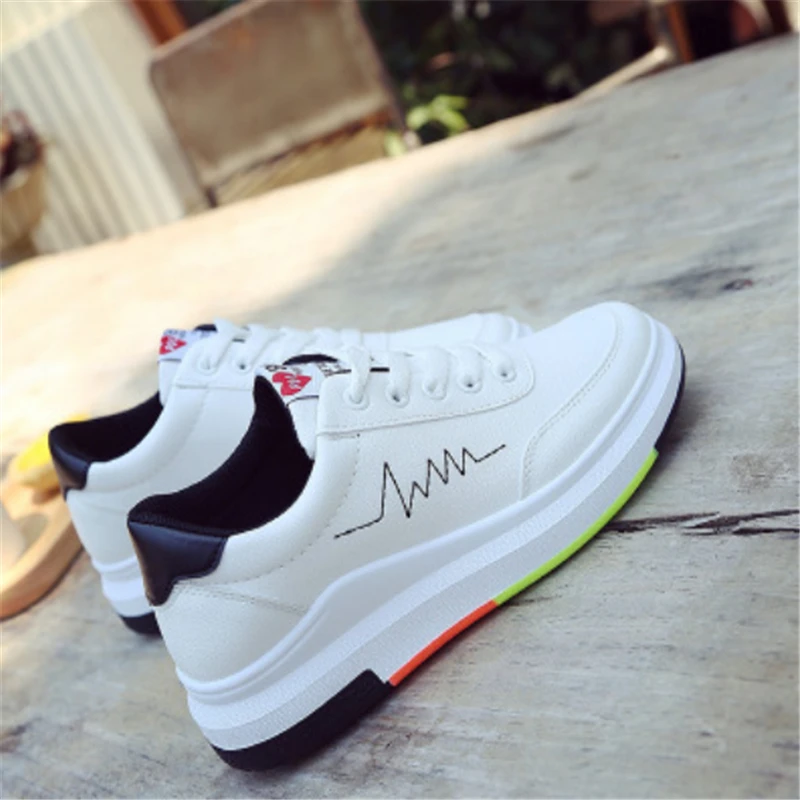 Hot Sale 2018 Lace-up Sports Shoes Women Running Athletic Trainers Outdoor Walking High quality Breathable Zapatos Demujer | Спорт и