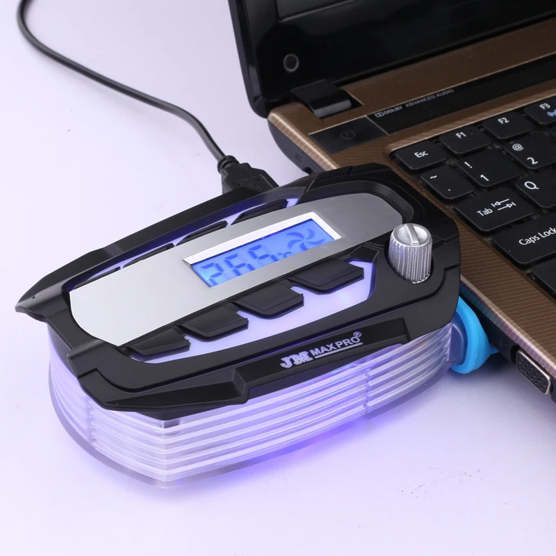 Мощный охлаждающий usb вентилятор для ноутбука 14 15 6 17 дюймов с ручкой ручного