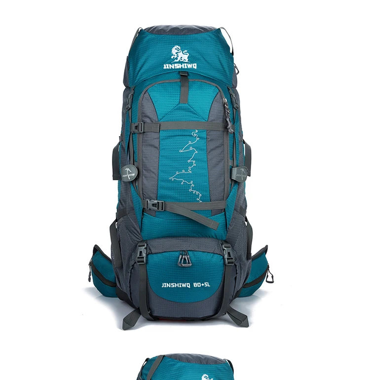 Большой 80+ 5L водонепроницаемый рюкзак для путешествий Camp Hike Mochilas Masculina рюкзак для ноутбука походные сумки для мужчин и женщин