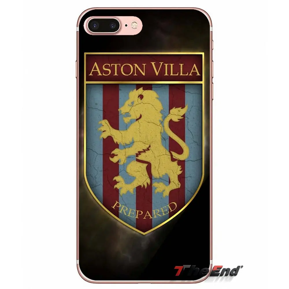 Чехол для iPhone X 4 4S 5 5S 5C SE 6 6S 7 8 Plus Samsung Galaxy J1 J3 J5 J7 A3 A5 2016 2017 Aston Villa Football Club England |