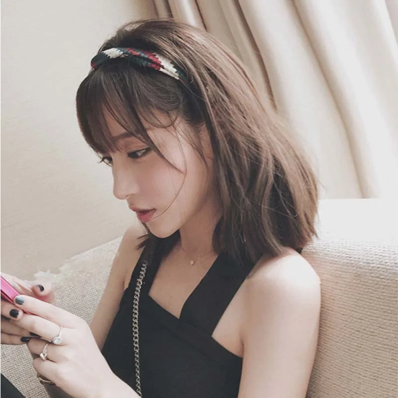 Turbante mujer accesorios para el cabello mujer verano durag бандо женское для волос adulte мыть оголовье крест широкая лента для волос