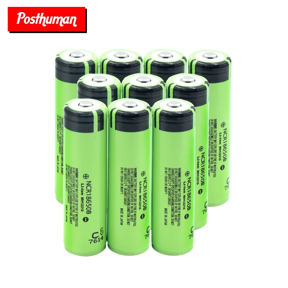 Высокая дренажная 20A NCR 18650B литиевая батарея 3400mAh литий-ионная аккумуляторная батарея PCB защищена для Vape игрушка налобный фонарь